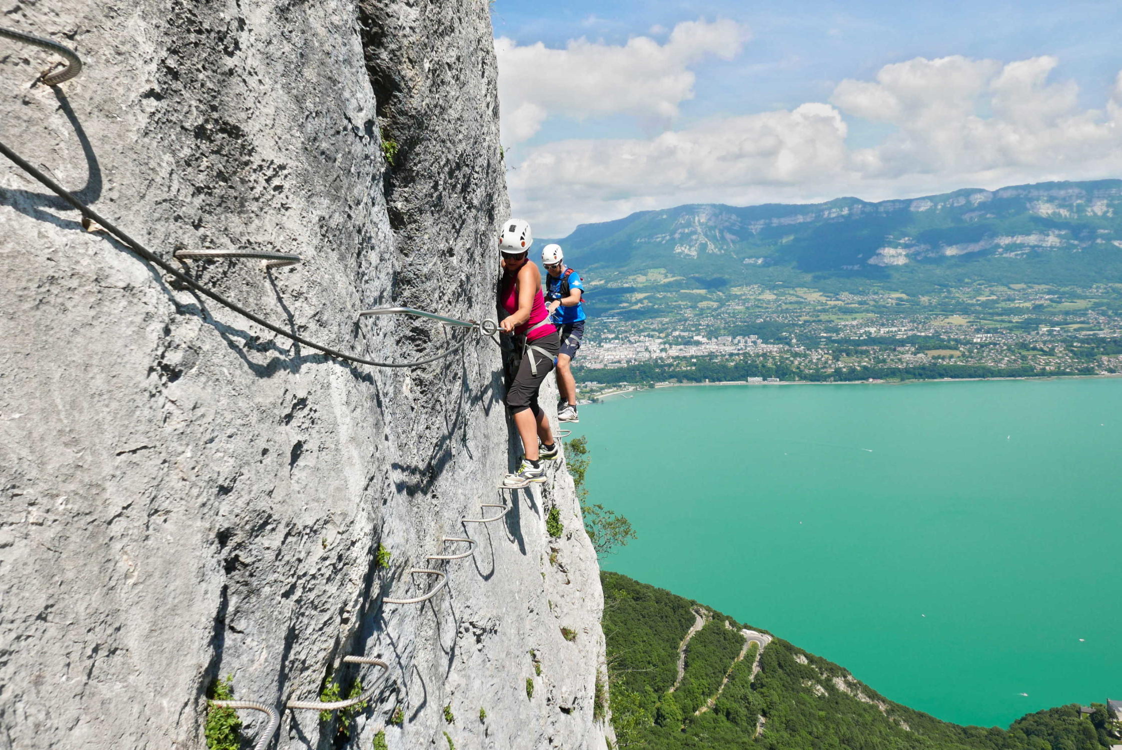 Via-ferrata de la dent du chat - Chambéry